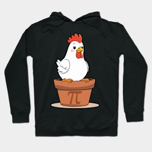 funny Chicken Pot Pi Math Day Hoodie